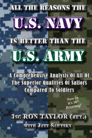 Könyv All The Reasons The U.S. Navy Is Better Than The U.S. Army: A Comprehensive Analysis Of All Of The Superior Qualities Of Sailors Compared To Soldiers. 1sg Ron Taylor (Ret )