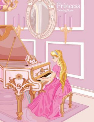 Könyv Princess Coloring Book 1 Nick Snels