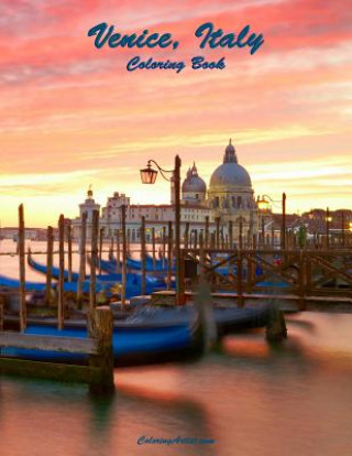 Kniha Venice, Italy Coloring Book Nick Snels
