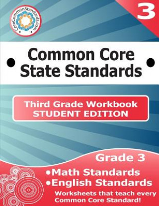 Książka Third Grade Common Core Workbook - Student Edition Have Fun Teaching