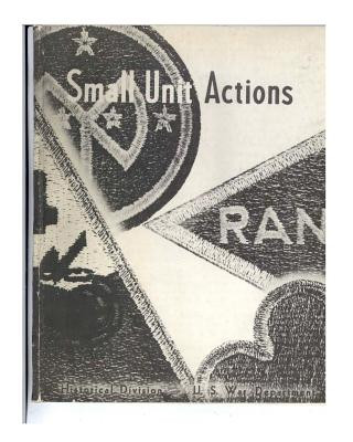 Βιβλίο Small Unit Actions United States of America War Department