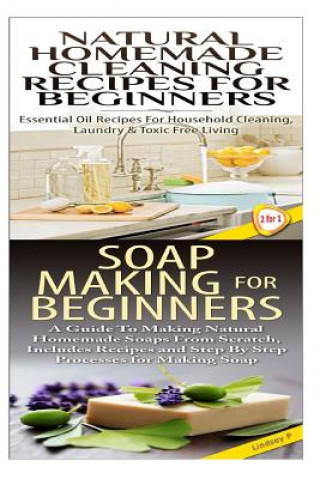 Buch Natural Homemade Cleaning Recipes for Beginners & Soap Making for Beginners Lindsey P