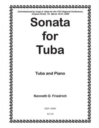 Book Sonata for Tuba Kenneth Friedrich