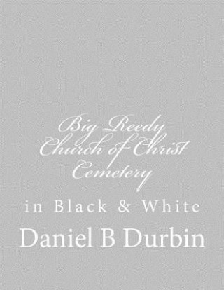 Kniha Big Reedy Church of Christ Cemetery: in Black & White Daniel B Durbin