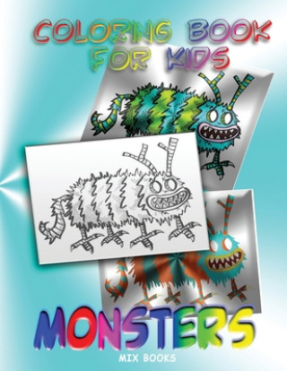 Carte Coloring Book for Kids: Monsters Mix Books