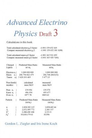 Könyv Advanced Electrino Physics Draft 3 Iris Irene Koch