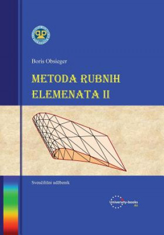 Kniha Metoda Rubnih Elemenata II Boris Obsieger