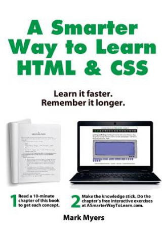 Könyv A Smarter Way to Learn HTML & CSS: Learn it faster. Remember it longer. Mark Myers