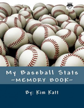 Knjiga My Baseball Stats Kim Katt