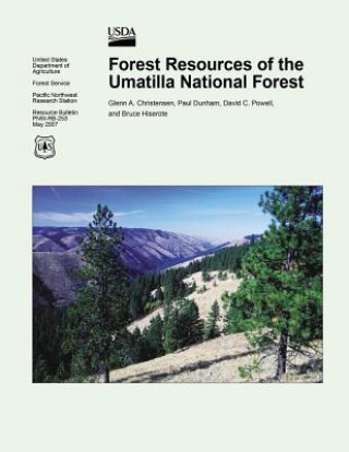 Carte Forest Resources of the Umatilla National Forest U S Department of Agriculture