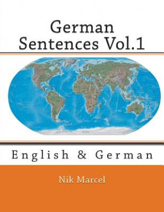 Buch German Sentences Vol.1: English & German Nik Marcel