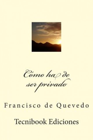 Carte C Francisco de Quevedo