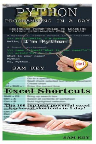 Knjiga Python Programming In A Day & Excel Shortcuts Sam Key
