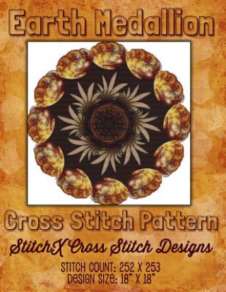 Kniha Earth Medallion Cross Stitch Pattern Tracy Warrington