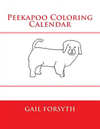 Knjiga Peekapoo Coloring Calendar Gail Forsyth