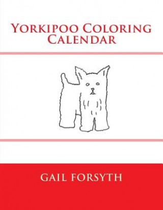 Carte Yorkipoo Coloring Calendar Gail Forsyth