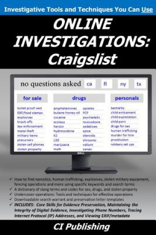 Kniha Online Investigations: Craigslist CI Publishing