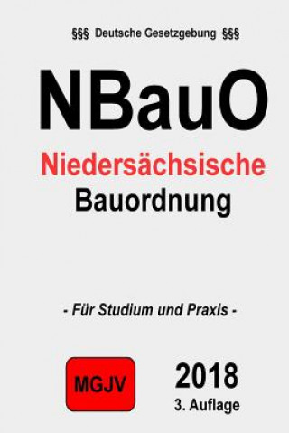 Книга Niedersächsische Bauordnung: (NBauO) Groelsv Verlag