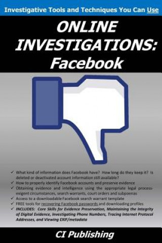 Kniha Online Investigations: Facebook CI Publishing