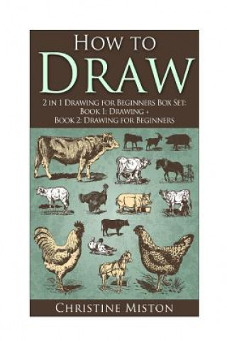 Kniha How to Draw: 2 in 1 Drawing for Beginners Box Set: Book 1: Drawing + Book 2: Drawing for Beginners Christine Miston