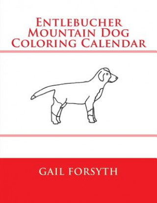 Kniha Entlebucher Mountain Dog Coloring Calendar Gail Forsyth