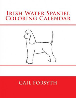 Kniha Irish Water Spaniel Coloring Calendar Gail Forsyth