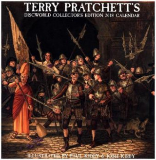Naptár/Határidőnapló Terry Pratchett's Discworld Collectors' Edition Calendar 2018 