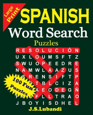 Buch Large Print Spanish Word Search Puzzles J S Lubandi