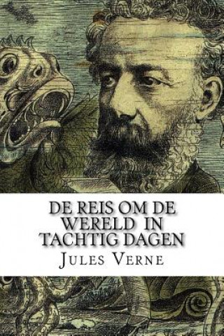 Carte De reis om de wereld in tachtig dagen Jules Verne