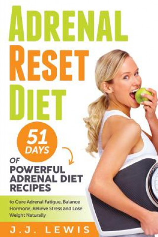 Carte Adrenal Reset Diet: 51 Days of Powerful Adrenal Diet Recipes to Cure Adrenal Fatigue, Balance Hormone, Relieve Stress and Lose Weight Natu J J Lewis