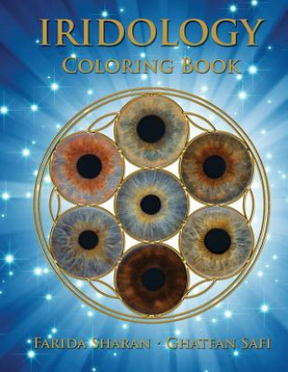 Книга Iridology Coloring Book Farida Sharan Nd