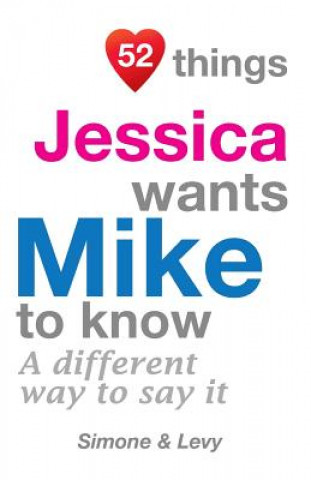 Könyv 52 Things Jessica Wants Mike To Know: A Different Way To Say It Levy