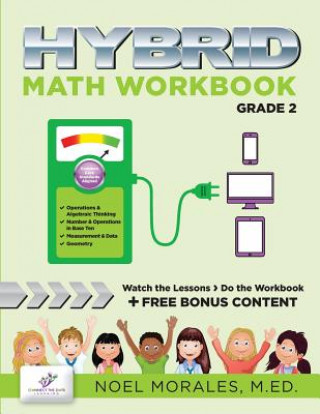 Kniha Hybrid Math Workbook Grade 2 Noel Morales M Ed