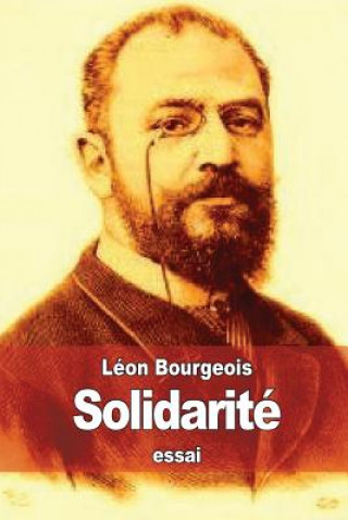 Kniha Solidarité Leon Bourgeois