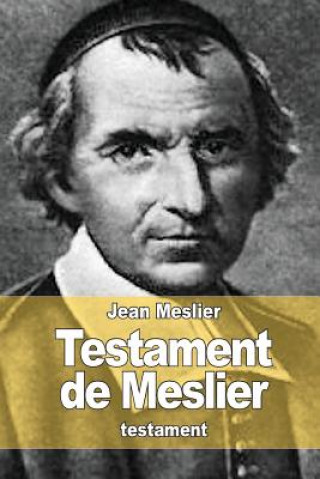 Könyv Testament de Meslier Jean Meslier