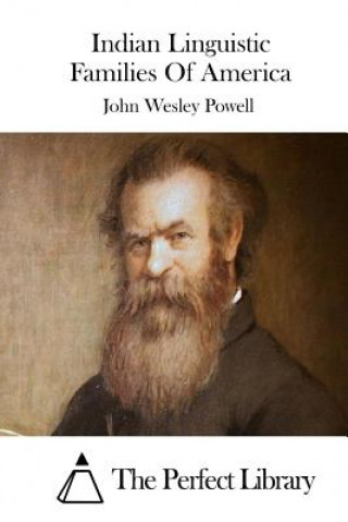 Carte Indian Linguistic Families Of America John Wesley Powell