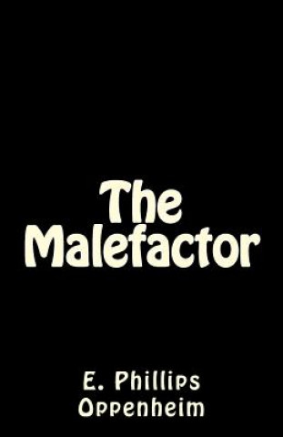 Book The Malefactor E Phillips Oppenheim