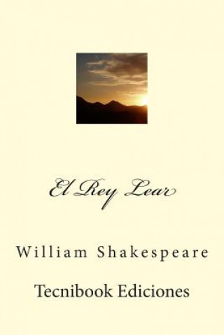 Książka El Rey Lear William Shakespeare