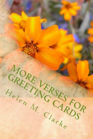 Kniha More Verses For Greeting Cards Helen M Clarke