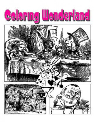 Könyv Coloring Wonderland Coloring Book: Go Down The Rabbit Hole With Alice In Coloring Wonderland Coloring Book! C M Harris