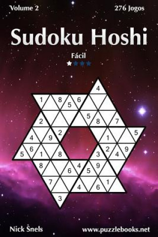 Carte Sudoku Hoshi - Fácil - Volume 2 - 276 Jogos Nick Snels