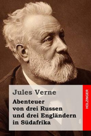 Carte Abenteuer von drei Russen und drei Engländern in Südafrika Jules Verne