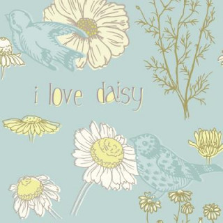 Książka I Love Daisy: Memory Book with Photo Windows Birthday Gifts for Women N All Departmen