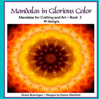 Kniha Mandalas in Glorious Color: Mandalas for Crafting and Art Book 3 Grace Brannigan
