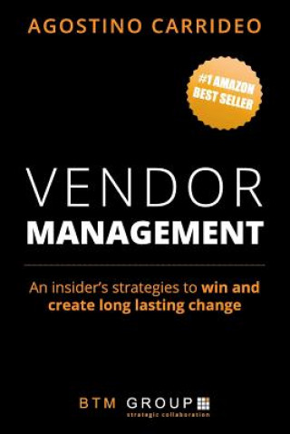 Kniha Vendor Management Agostino Carrideo