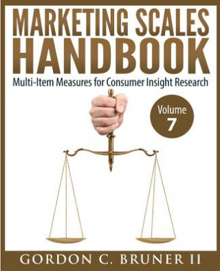 Könyv Marketing Scales Handbook Dr Gordon C Bruner II