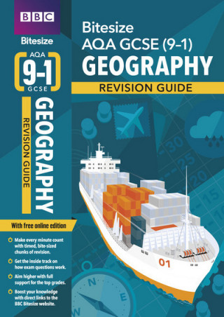 Książka BBC Bitesize AQA GCSE (9-1) Geography Revision Guide for home learning, 2021 assessments and 2022 exams 