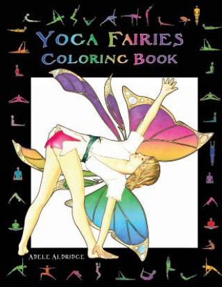 Książka Yoga Fairies Coloring Book Adele Aldridge