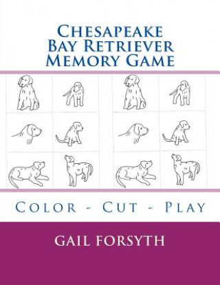 Kniha Chesapeake Bay Retriever Memory Game: Color - Cut - Play Gail Forsyth