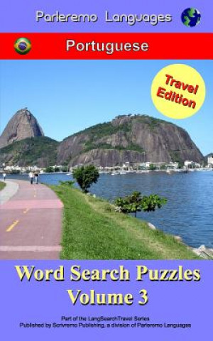 Carte Parleremo Languages Word Search Puzzles Travel Edition Portuguese - Volume 3 Erik Zidowecki